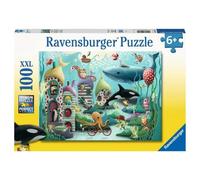 Ravensburger Underwater Wonders 100 piece Jigsaw Puzzle with Extra Large Pieces for Kids age 6 years and up