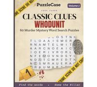 PuzzleCase - Cozy Clues: Classic Clues Whodunit: 60 Murder Mystery Word Search Puzzles - Volume 1