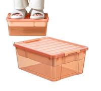 puzzlegame Building Block Portable Storage Case,Toys Box Organizer Bins | Portable Storage Boxes with Lid for Kitchens, Living Rooms, Bedrooms