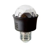 puzzlegame Disco Ball Lamp - LED Disco Lamp with RGB Multi Changing Color | Reusable Disco Bulb Lamp, Bulb Stage Light for, Clubs, Family Celebrations