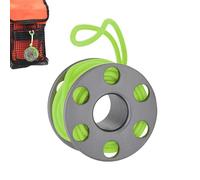 puzzlegame Dive Reel Scuba - Spool Reel,Aluminum Lightweight Scuba 2m Finger Spool Reel for Snorkeling Scuba Diving