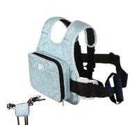 puzzlegame Kids Motorcycle Harness - Oxford Cloth Kids Safety Harness with Bag,Foldable Motorcycle Harness with Reflective, Travel Harness for Kids Aged 1-12, Safe Ride, Travel