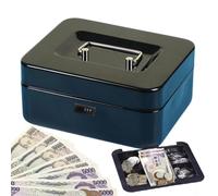 puzzlegame Safe Box,Travel Lock Box | Portable Money Cash Deposit Box with Security Code for Travel, Store Keys, Cards, Jewelry, Banknotes