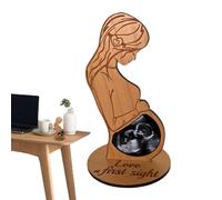 puzzlegame Sonogram Picture Frame, Ultrasound Sonogram Picture Frame Stand, Keepsake Toddler Ultrasound Frame for Mother's Day Or
