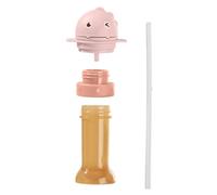 puzzlegame Spill-Proof Water Bottle Spout - Spill-Proof Topper Silicone Caps Adapter for Water Bottles | Compact Silicone Sippy Cup Lids, Bottles Top Spout Adapter Replacement with Rope