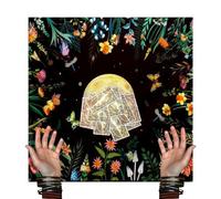 puzzlegame Tarot Table Cloth | Cloths Spiritual,Spiritual Cloth For Sacred Places, Sea Of Butterflies And Flowers Tarot Table Sacred Cloth