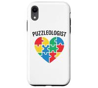 Puzzleologist Jigsaw Puzzle Lover Solver Women Kids Puzzler Case for iPhone XR