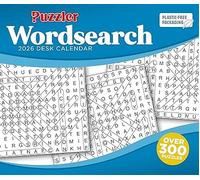 Puzzler 2026 Daily Word Search Box Calendar, Over 300 Puzzles, Desktop Format