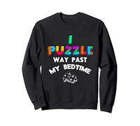 Puzzler - I Puzzle Way Past My Bedtime - Jigsaw Puzzles Sweatshirt