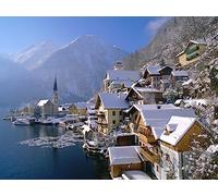 Puzzles 1000 Austria Hallstatt In Winter 38x26CM