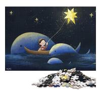 Puzzles 1000 Piece Flying Stars Jigsaw Puzzles for Adults Paper Jigsaw Jigsaw Puzzles for Adults Birthday Present 38x26cm/1000pcs