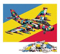 Puzzles 1000 Piece Grumman A6 Intruder Wpap Jigsaw Puzzles for Adults Wood Jigsaw Jigsaw Puzzles for Adults Birthday Present 1000pcs (75x50cm)
