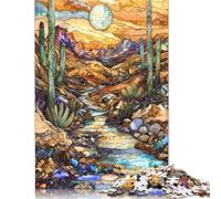 Puzzles 1000 Piece Jewels of The Sunscape Jigsaw Puzzles Wooden Puzzles for Adults And Age 18 And Up Intellectual Game 1000pcs (75x50cm)