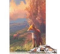 Puzzles 1000 Piece 'The Sound of The Wind Jigsaw Puzzles Wooden Puzzles for Adults And Age 18 And Up Intellectual Game 1000pcs (75x50cm)