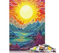 Puzzles 1000 Pieces 3D Nature Jigsaw Puzzle Boys And Girls Difficulty Puzzle Educational Toy Games Family Decoration 1000pcs (75x50cm)