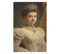 Puzzles 1000 Pieces Adult Queen Victoria Educational Game Challenge Toy 1000 Pieces Puzzles for Adults Children-50x70cm