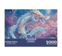 Puzzles 1000 Pieces Age 12+ for Adults 。 Puzzles for Adults Rainbow Kingdom 1000 Piece Puzzle Educational Games-mythical Creatures-Home Decoration Puzzle 38x26cm/1000pcs