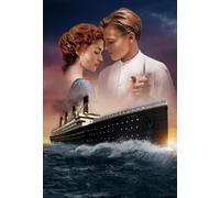 Puzzles 1000 Pieces - Classic Film Titanic'S Posters - Art Jigsaw - Memory Games For The Elderly - For Family Educational Toys Gifts - Vs49Pw