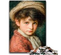 Puzzles 1000 Pieces for Adults Angry Little Boy Relax Games Educational Game for Birthday, Chrismas for And Age 14 Years Up 26x38cm