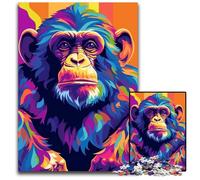 Puzzles 1000 Pieces for Adults Animal Pop Art Challenging Puzzles Perfect for Teenagers Family Bonding Brain Teaser & DIY Home Decor Gift 1000 PCS(38x26cm)