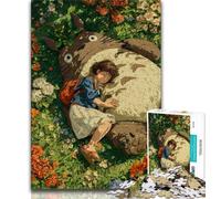 Puzzles 1000 Pieces for Adults Anime Girl,Help The Brain Exercise Addictive Toys to Cultivate Patience Artists Collection,Fine Art 50x75cm