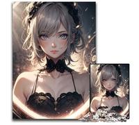 Puzzles 1000 Pieces for Adults Anime Girl Isis Impossible Jigsaw Puzzles for Adults Brain Teaser Game for Teenagers Perfect 1000 PCS(75x50cm)