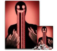 Puzzles 1000 Pieces for Adults Anxiety Illusttration Paper Jigsaw Puzzles for Adults Perfect for Birthday Christmas 1000 PCS(38x26cm)