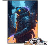 Puzzles 1000 Pieces for Adults Arctic Anarchist Penguin Jigsaws 1000 Pieces for Adults Challenging Brain Teaser for Teenagers, Family Fun, DIY Home Decor Gift (Size 26x38cm)