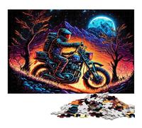 Puzzles 1000 Pieces for Adults Astronaut cardboard Jigsaw Brain Teaser Game, Interactive Family Game, Suitable for Ages 14+ 26X38CM/10.23x14.96inch