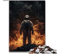 Puzzles 1000 Pieces for Adults Astronaut Catastrophe Puzzles for Adults Perfect for Home & Office Decor, Parties, Birthdays (Size 26x38cm)