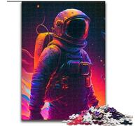 Puzzles 1000 Pieces for Adults Astronaut Nebula Impossible Jigsaw Puzzles for Adults for Teenagers Educational Games Gifts (Szie 26x38 cm)
