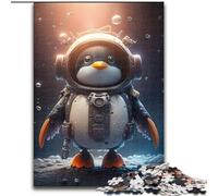 Puzzles 1000 Pieces for Adults Astronaut Penguin Baby Adult Jigsaw Puzzles 1000 Pieces Ideal for And Family Fun for Holidays, Birthdays (Size 26x38cm)