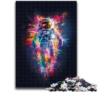 Puzzles 1000 Pieces for Adults Astronauts in Space Brain Intelligence Challenge Addictive Toys Birthday Present, Gifts, Wall Art 26x38cm