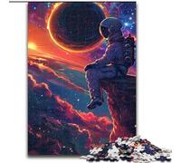 Puzzles 1000 Pieces for Adults Astronauts in The Stars Made of Wood, for Ages 14+ 50x75cm Brain Teaser Game for Teenagers, for Family Game Night