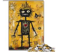 Puzzles 1000 Pieces for Adults Basquiat-style, Elephant Toy Intellectual Game Birthday Present, Gifts, Wall Art for Ages 14+ (Size 50x75cm)