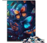 Puzzles 1000 Pieces for Adults Beautiful Butterfly Jigsaw Puzzles size 50x75cm Fun at Home Activities, Birthday Present, Travel Gifts