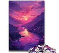 Puzzles 1000 Pieces for Adults Beautiful Dreamy Scenery Educational Family Game Is Ideal As Gifts for The Whole Family for 14+ 50x75cm