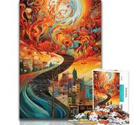 Puzzles 1000 Pieces for Adults Beautiful Scenery Teenager Jigsaw,Educational Games Home Decoration Birthday Present, Gifts, Wall Art (size 38x26cm)