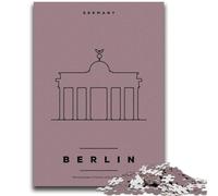 Puzzles 1000 Pieces for Adults Berlin Germany Brain Intelligence Challenge Addictive Toys Birthday Present, Gifts, Wall Art (size 38x26cm)