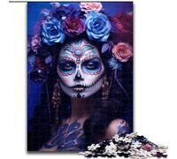 Puzzles 1000 Pieces for Adults Blue Skies of The Dead Jigsaw Puzzle Made of cardboard,Family Interaction & Brain Challenge, Family Activity Challenge 1000pcs(26x38cm)