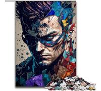 Puzzles 1000 Pieces for Adults Broken Hero Impossible Jigsaw Puzzles for Adults Challenging Brain Teaser, Family Activity, Home Decor, size 38x26cm