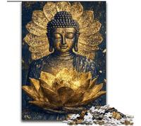 Puzzles 1000 Pieces for Adults Buddha Art, Educational Games Home Decoration Is Ideal As A Gift for The Whole Family (Size 50x75cm)