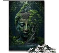Puzzles 1000 Pieces for Adults Buddha in Nature Puzzle Brain Teaser Game for Teenagers, for Family Game Night (size : 50x75cm)