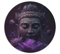Puzzles 1000 Pieces for Adults Buddha Puzzles for Adults Family Interactive Game, Craft Gift with Colorful Artwork 67.5x67.5cm