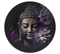 Puzzles 1000 Pieces for Adults Buddha Puzzles for Adults Family Interactive Game, Craft Gift with Colorful Artwork 67.5x67.5cm