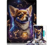 Puzzles 1000 Pieces for Adults Chihuahua Dog 1000 Pieces for Teenagers,is Ideal As Gifts for The Whole Family for Age 14 (size 75x50cm)