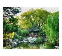Puzzles 1000 Pieces for Adults -China,shanghai,pond 70x50cm