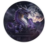 Puzzles 1000 Pieces for Adults Chinese Dragon Puzzles for Adults Birthday Gift Idea, Challenging Brain Teaser Game 67.5x67.5cm