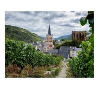 Puzzles 1000 Pieces for Adults -Church,buildings,village 70x50cm