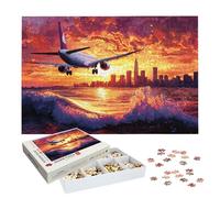 Puzzles 1000 Pieces for Adults, City Jigsaw Puzzles for Adults 1000, Wooden Puzzle with Exquisite Packaging Box, Landscape Jigsaws for Family Educational Games, Gifts for Women/Men, Home Decor, -7038